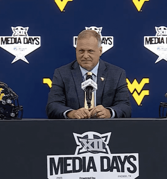 WVU Football HC Rich Rodriguez at Big 12 Media Days